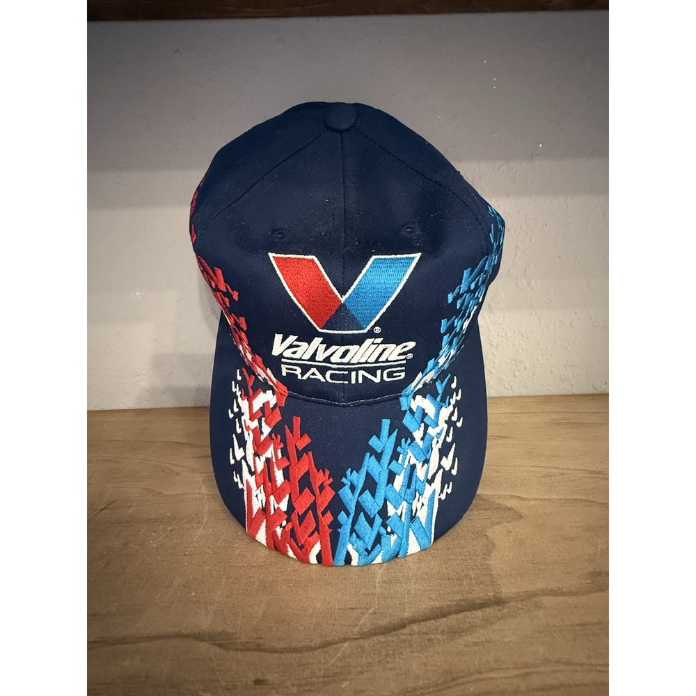 Mark Martin Racing Track Gear Nascar Racing Vtg Sport Strap Snapback Hat Cap